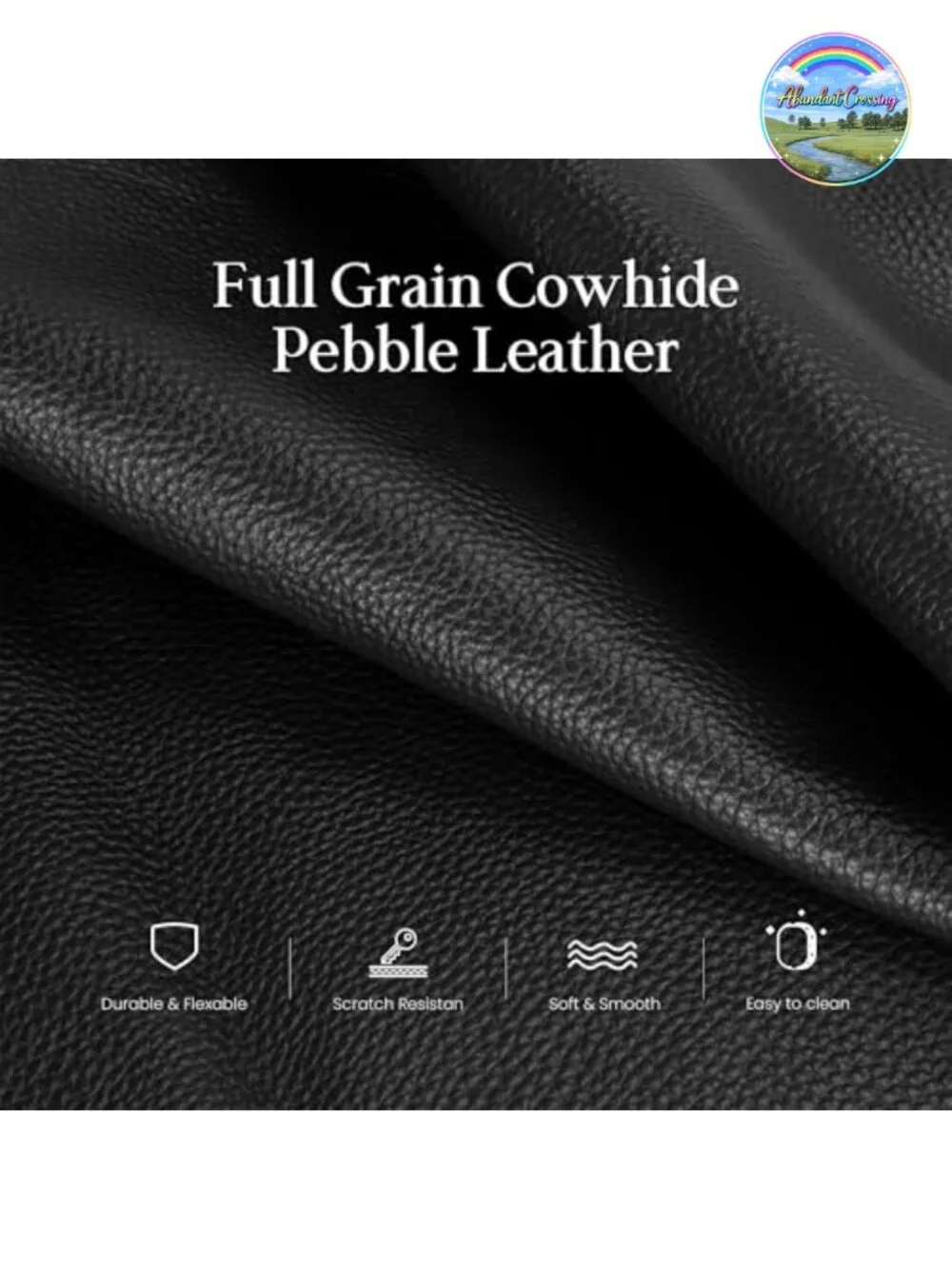 Genuine Leather Crossbody Phone Wallet Wristlet with RFID, Vintage Style